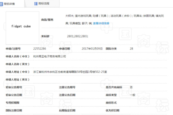 关于指尖陀螺的专利问题