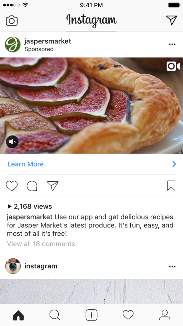 Instagram广告设计要求